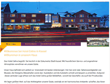 Tablet Screenshot of celinahotel.com